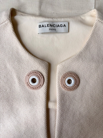 BALENCIAGA 14AW Heavy Cotton Vest White