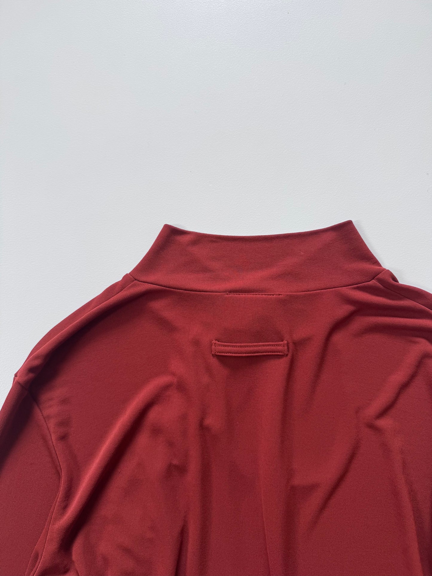 Jean Paul Gaultier 90s Red Long Sleeve Shirt Size S