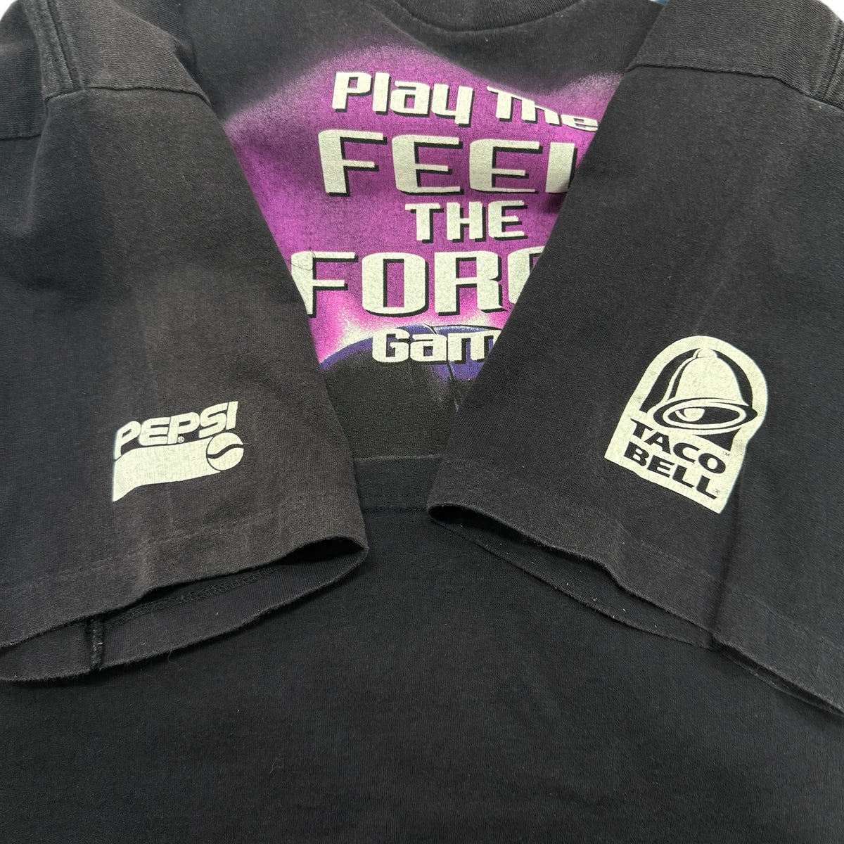 Star Wars “Play The Feel The Force Game!” T-Shirt Black Size XL