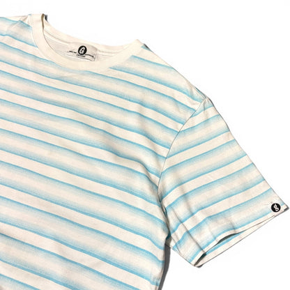GOODENOUGH Border S Striped T-Shirt Size M