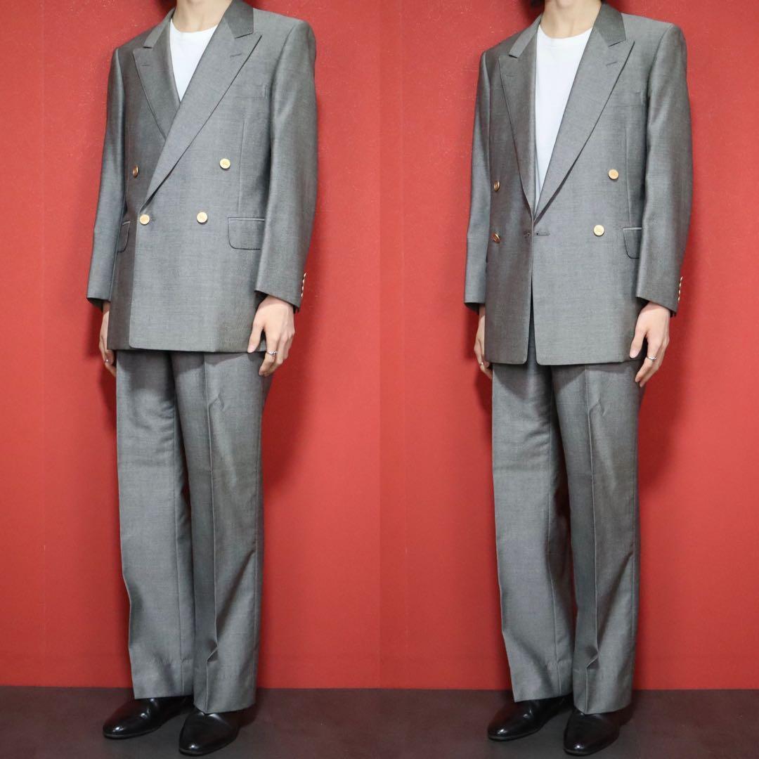 Vintage Burberrys Double-Breasted Wool-Mohair Jacket Size XS
