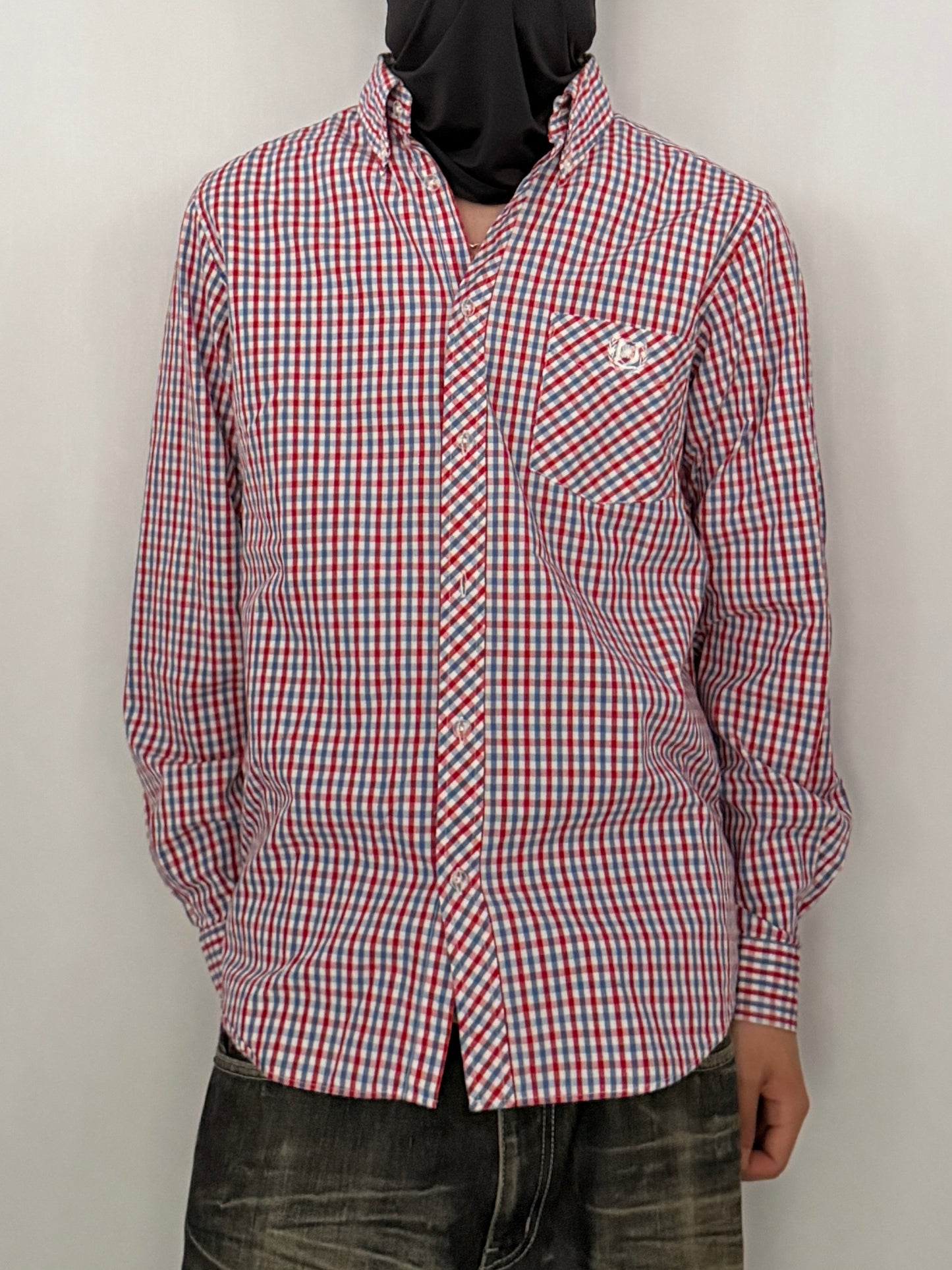 Swagger Multi Cotton Check Shirt Size L