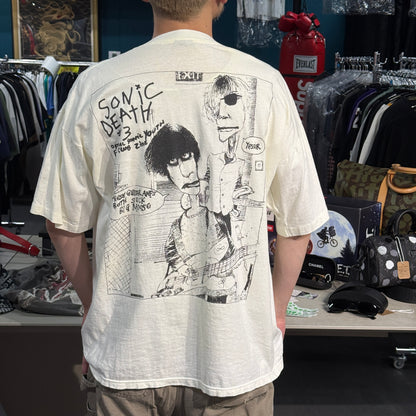 SONIC YOUTH 90s "SONIC DEATH" 1993 Copyright Vintage Size XL