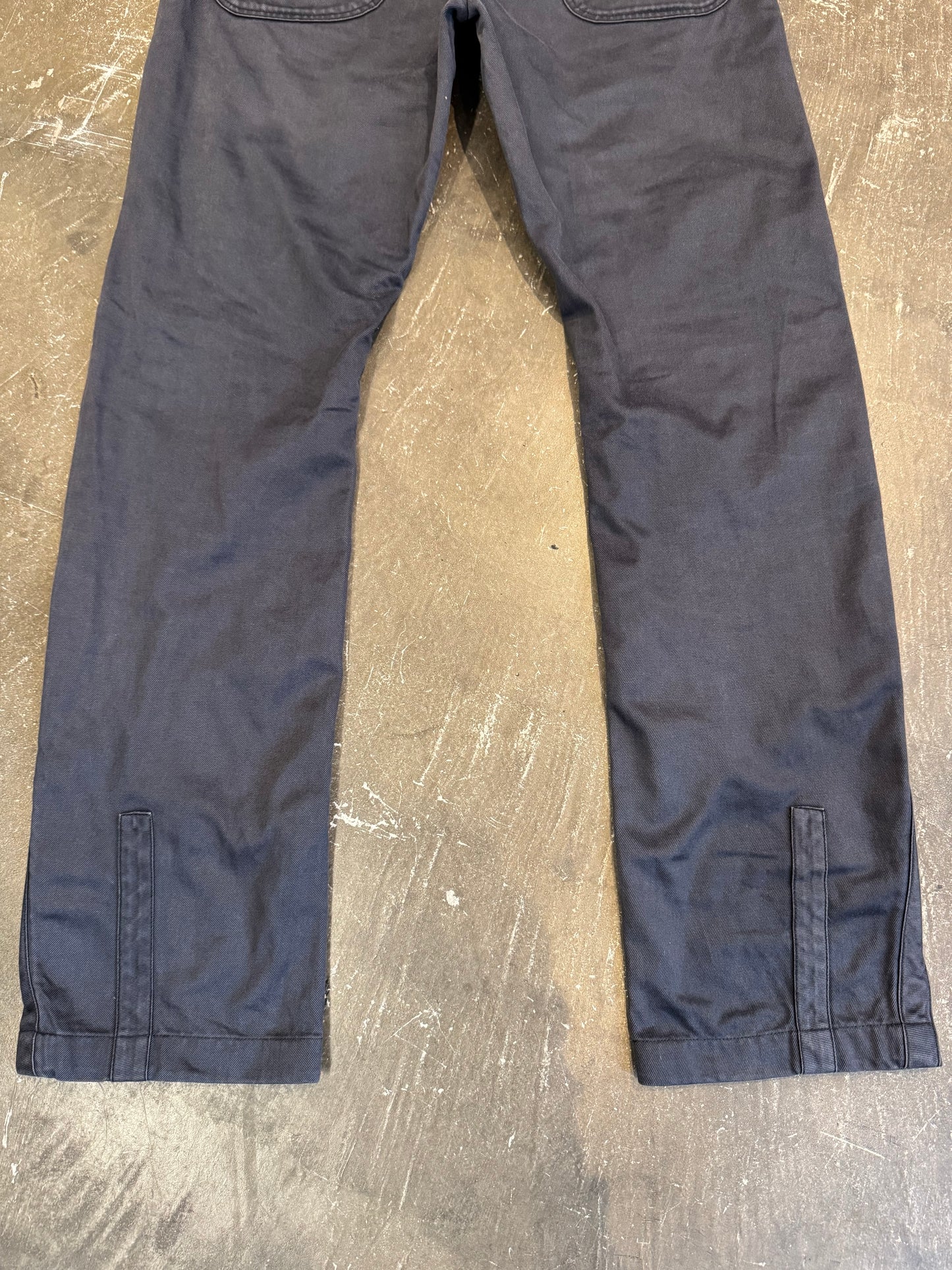 Louis Vuitton Navy Cotton Pants Size 36