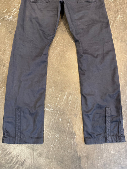 Louis Vuitton Navy Cotton Pants Size 36