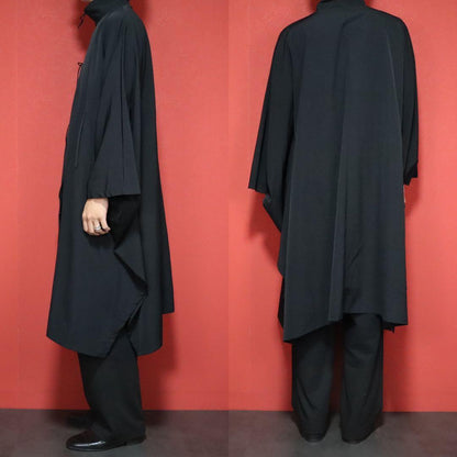 ISSEY MIYAKE 00s Dolman Sleeve Zip-up Poncho Size 1