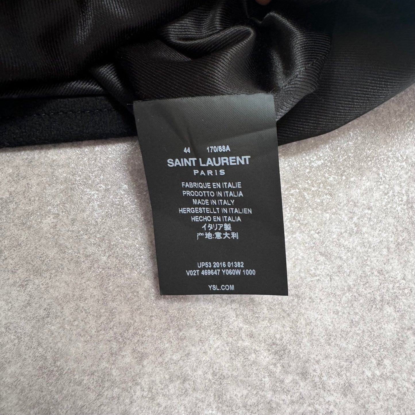 Saint Laurent Paris 16aw by Hedi Long Sleeve Shirt Size S