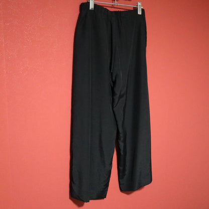 HaaT 00s Cupro Luster Wide Straight Pants Black Size 3