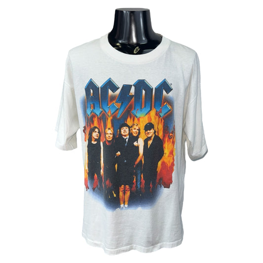 AC/DC 01 STIFF UPPER LIP WORLD TOUR T-Shirt Size L