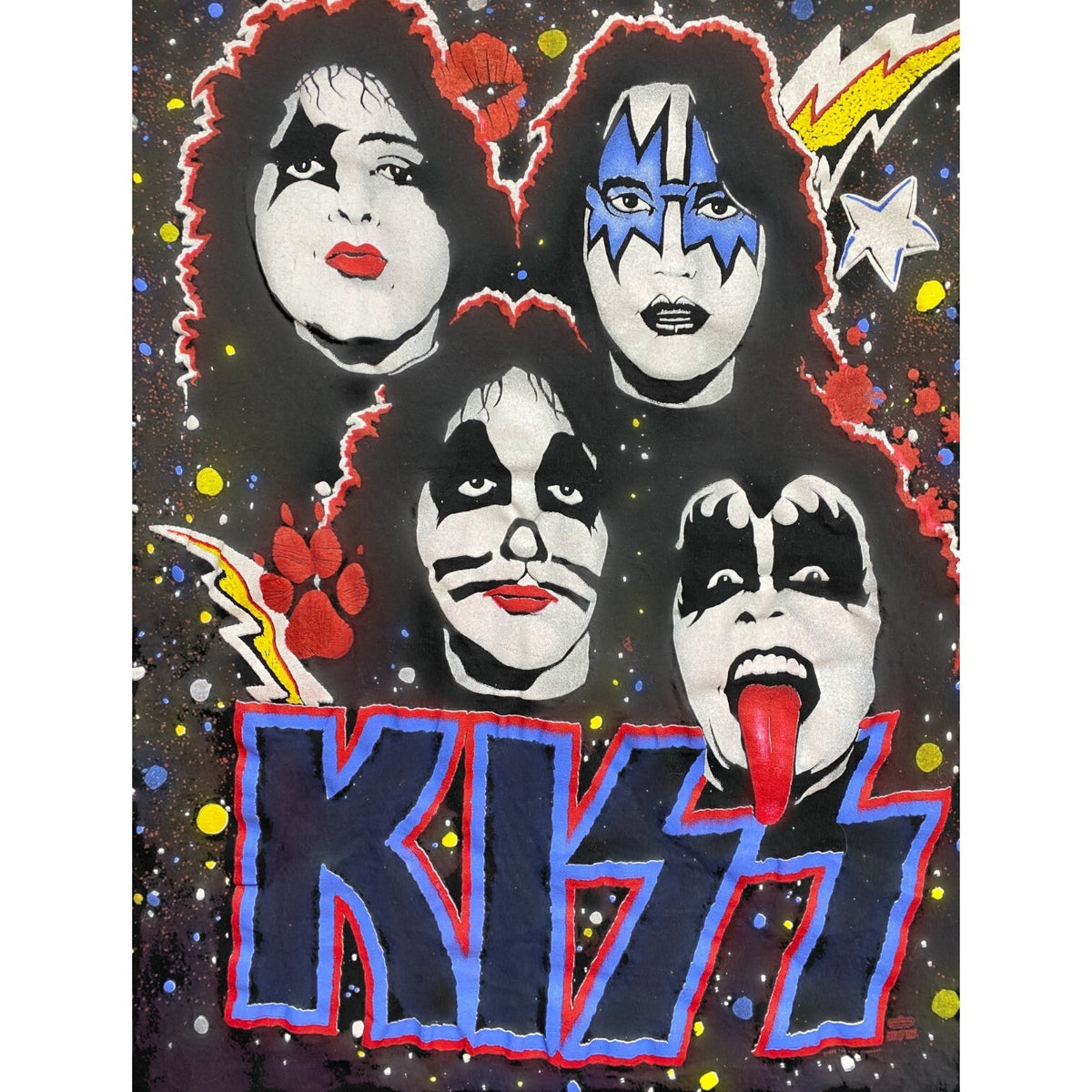 KISS Alloverprint T-Shirt Size L