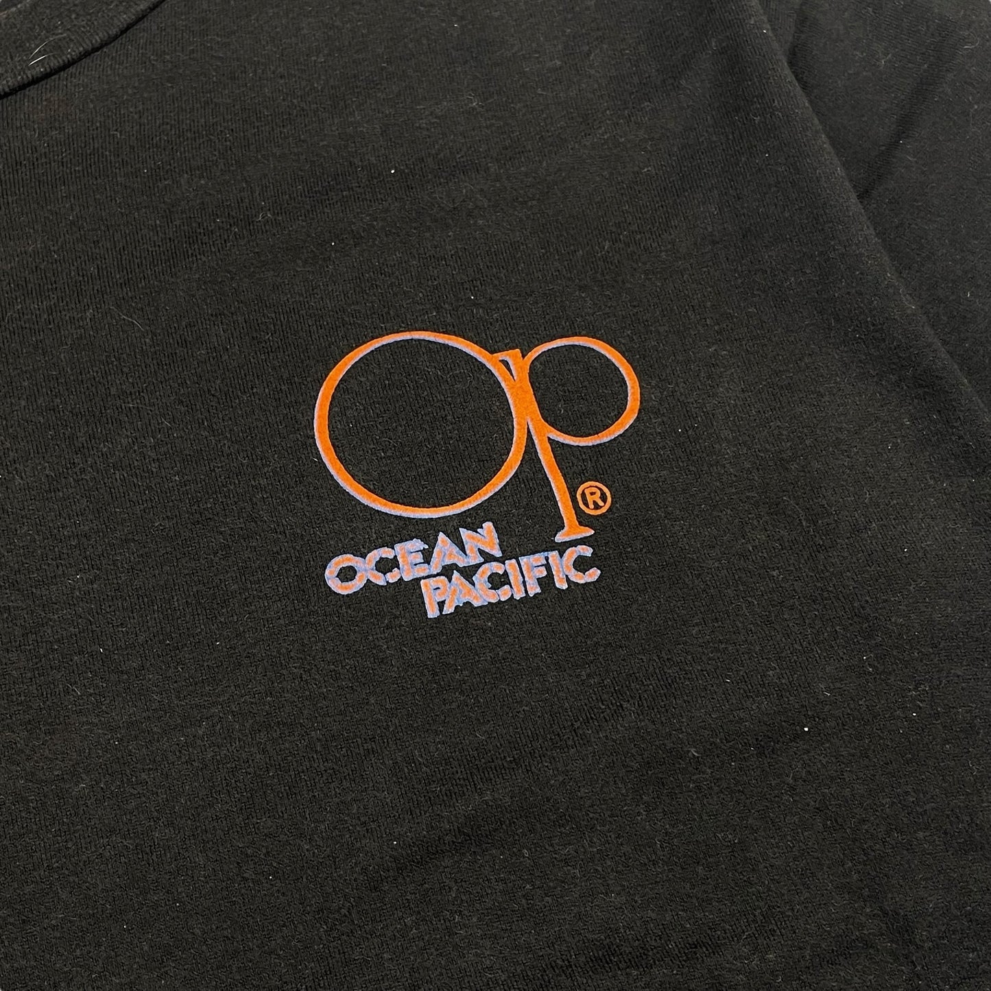 Ocean Pacific 80s Short Sleeve T-Shirt Black Size M