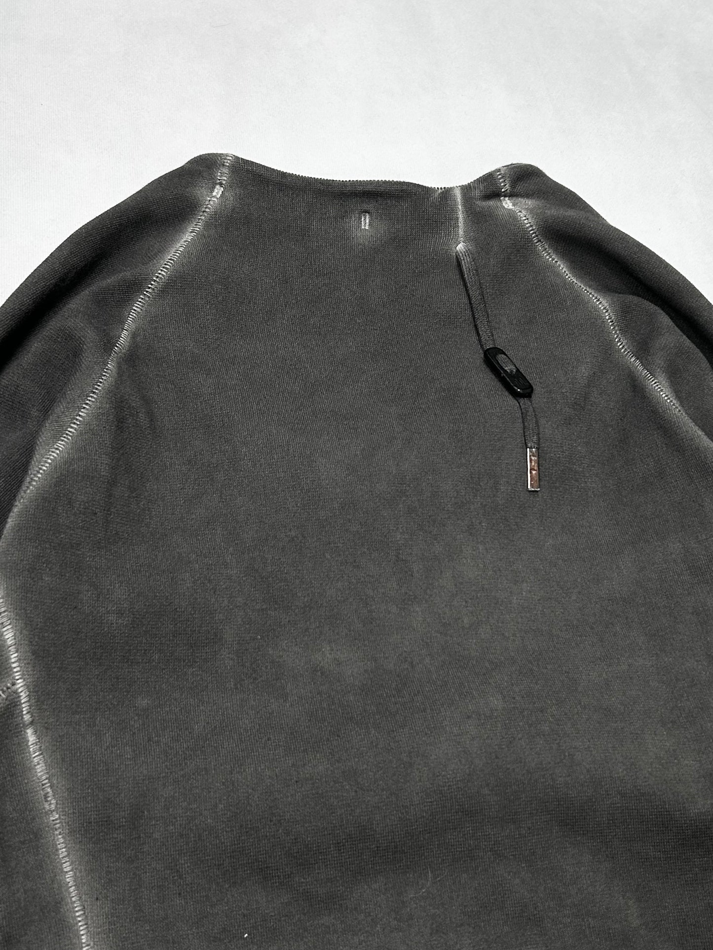 Boris Bidjan Saberi Cold Dyed Zip Sweatshirt (FW11) Size XS