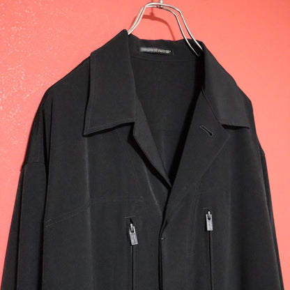 Yohji Yamamoto 23SS TA Tuxedo Shirt Blouson Black Size 1
