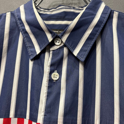 COMME des GARCONS HOMME PLUS 20AW Switching Long Sleeve Shirt Size S