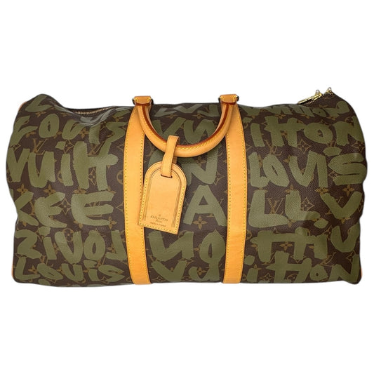 Louis Vuitton Monogram Leather Canvas Boston Bag