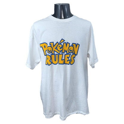 Pokemon T-Shirt White Size XL