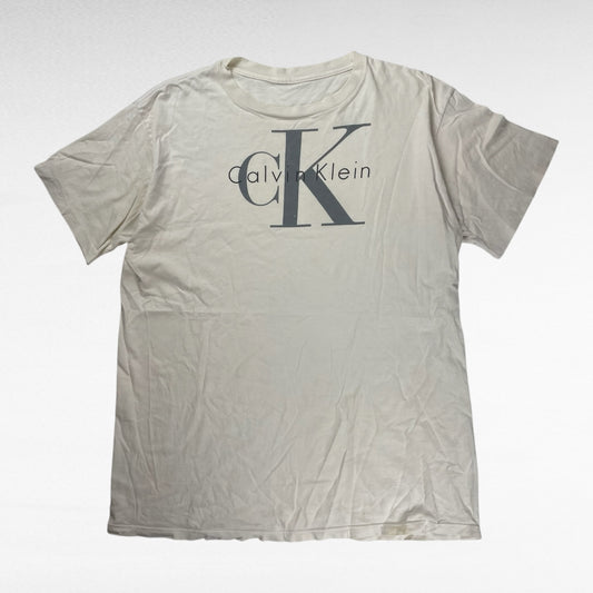 Calvin Klein 90s Short Sleeve T-Shirt White Size M