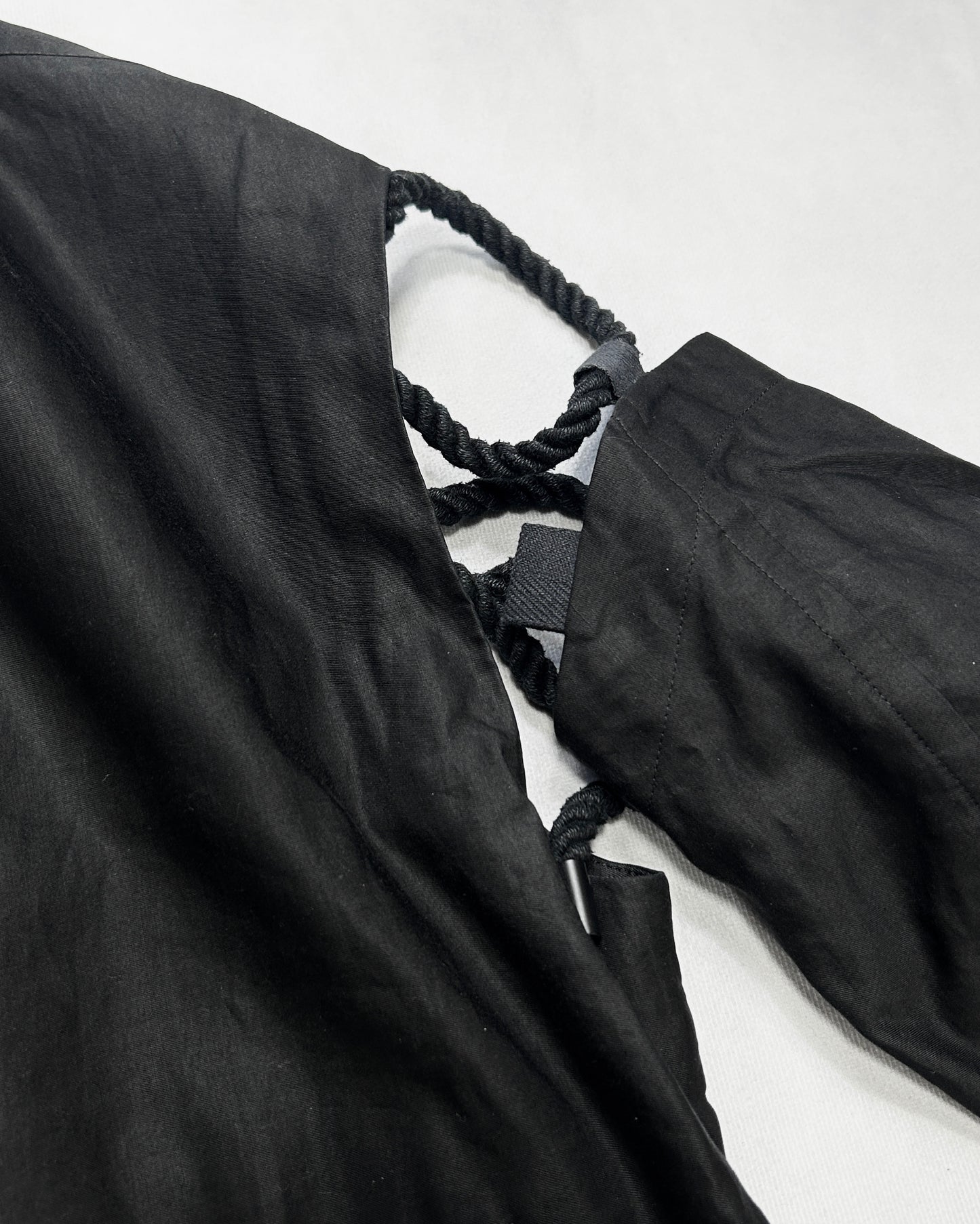 Issey Miyake S/S2021 Separated Open Front Rope Jacket Size 2