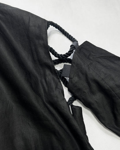 Issey Miyake S/S2021 Separated Open Front Rope Jacket Size 2