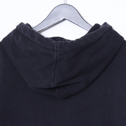 CELINE Stud Logo Pullover Hoodie Black Size XXL