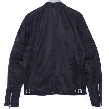 DIESEL MA- Nylon Riders Jacket Black Size L