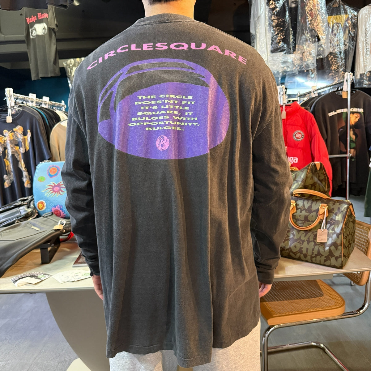 THE WONDER STUFF 90s CIRCLESQUARE Size XL