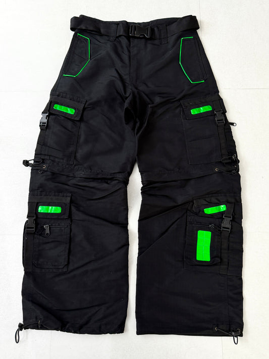 Flower of Life by Pleiadian Multi Pocket Cargo Pants Size M