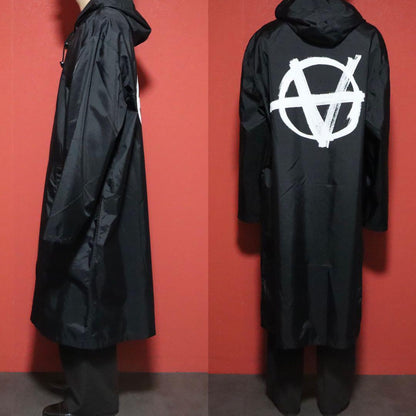 Vetements 19AW Anarchy Raincoat Hooded Nylon Size FREE