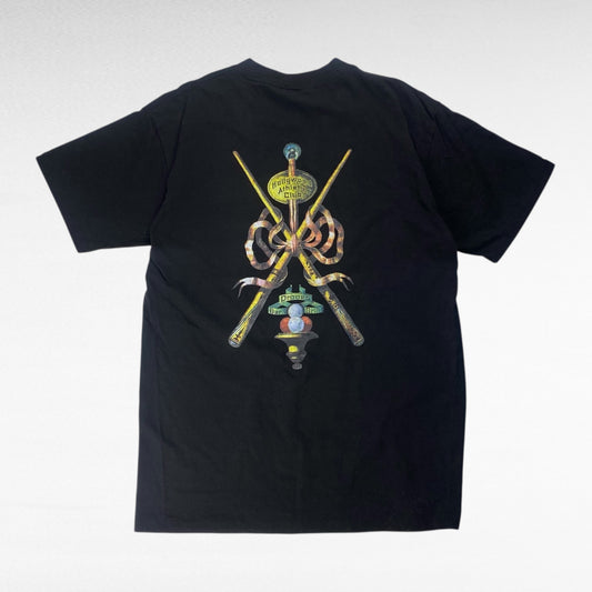 ONEITA 90s Short Sleeve T-Shirt Black Size M