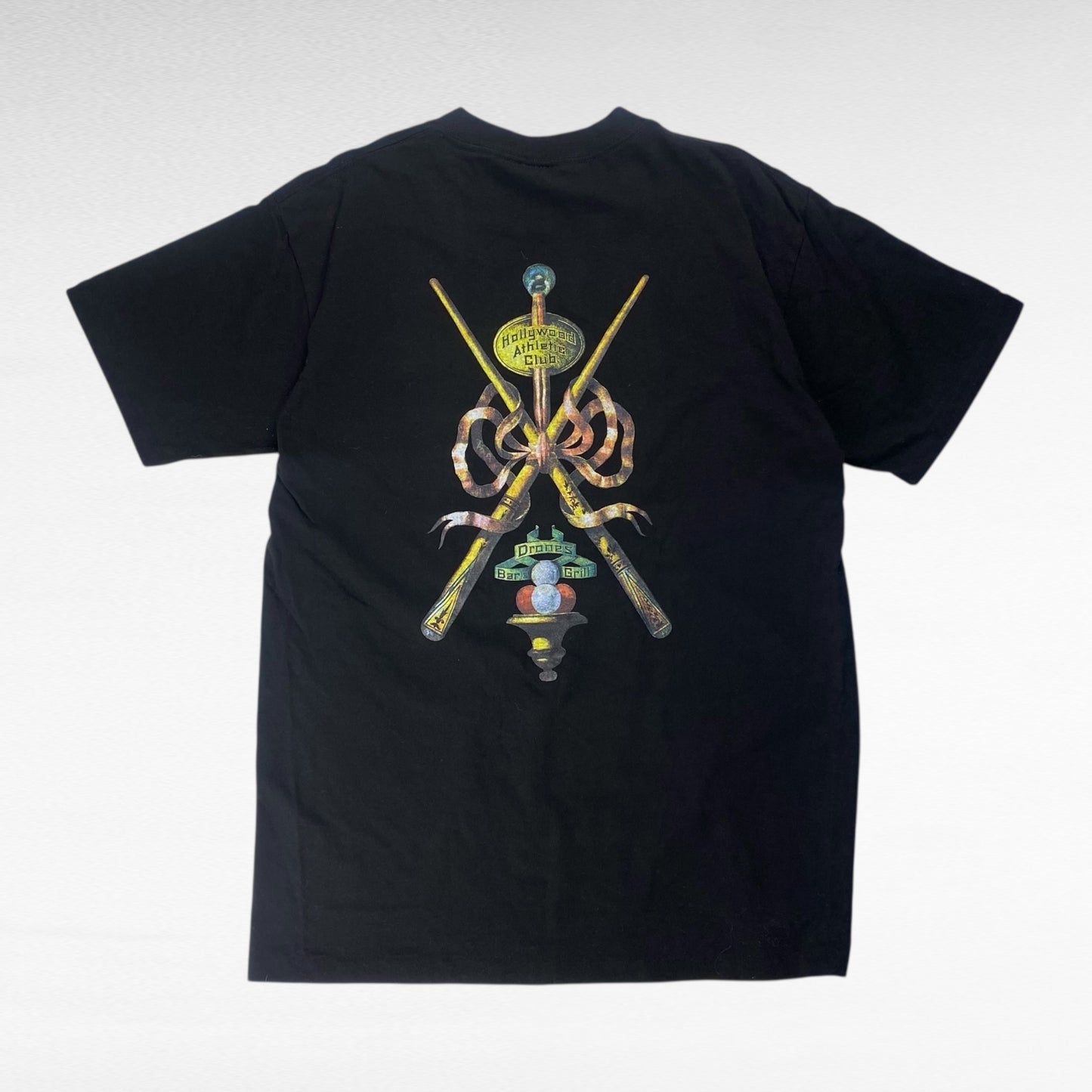 ONEITA 90s Short Sleeve T-Shirt Black Size M