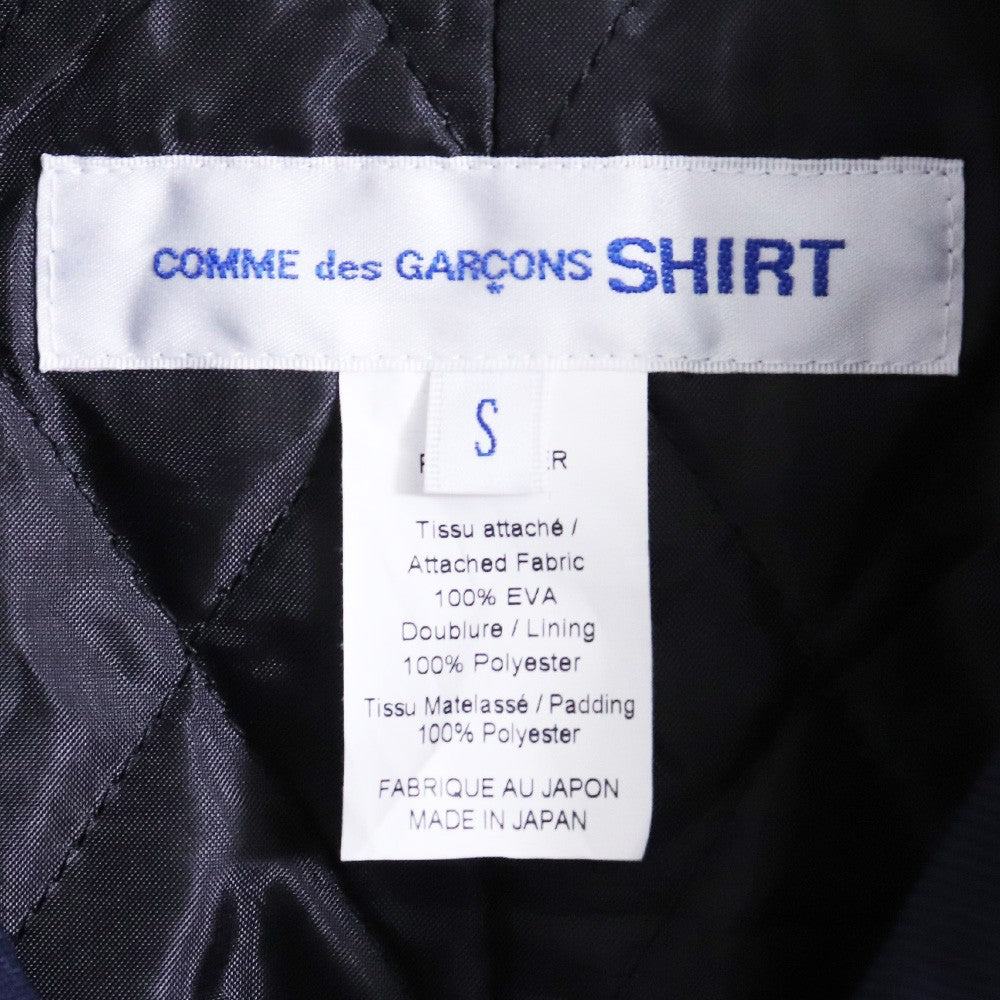 COMME DES GARCONS SHIRT 25AW Double Coat Navy Size S