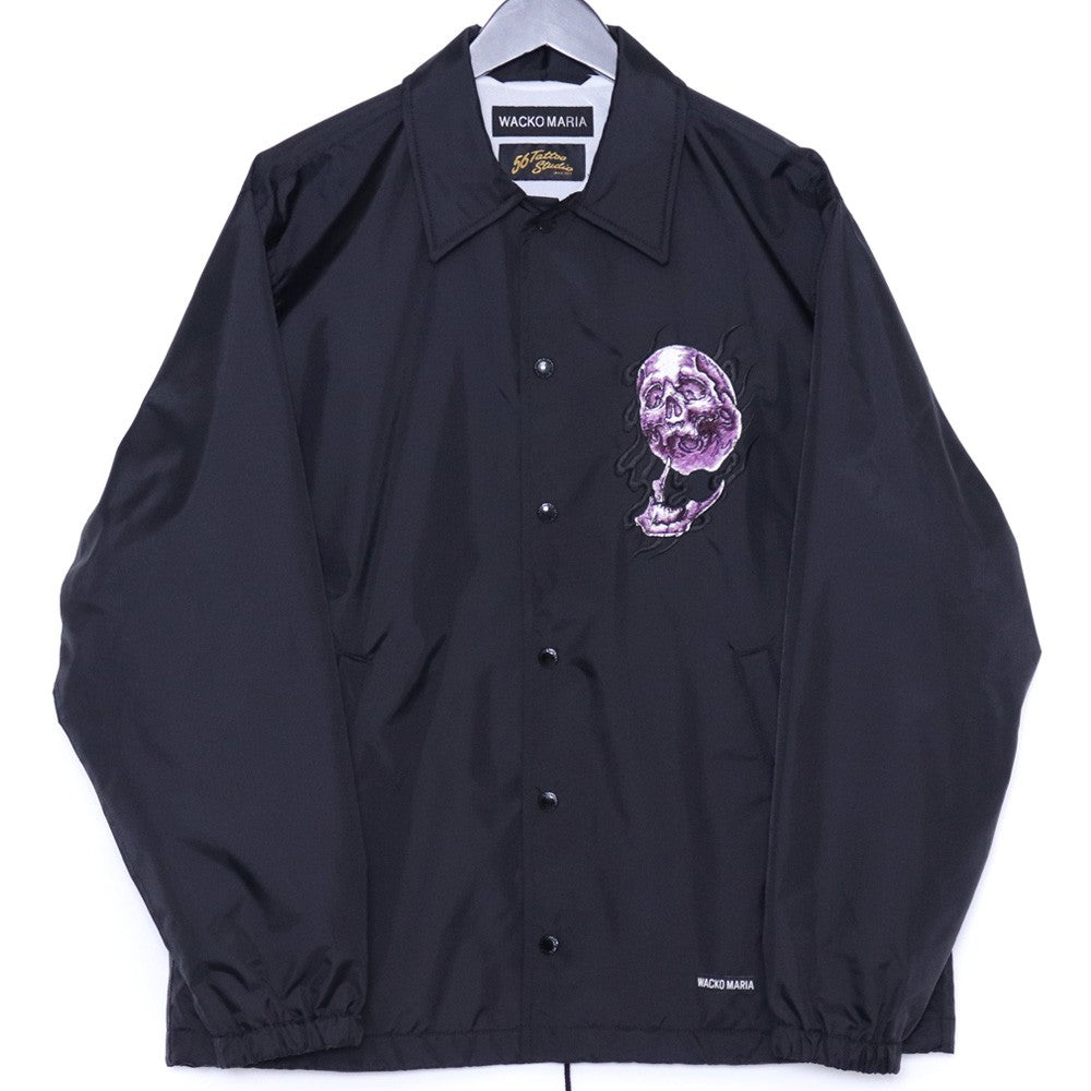 WACKO MARIA 25AW 56 TATTOO STUDIO Coach Jacket Black Size M