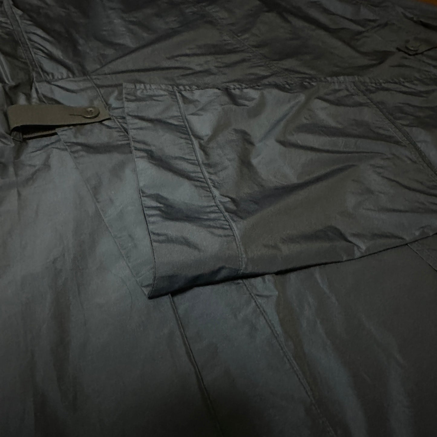 SHINYA KOZUKA 16SS Blue Nylon Long Trench Coat