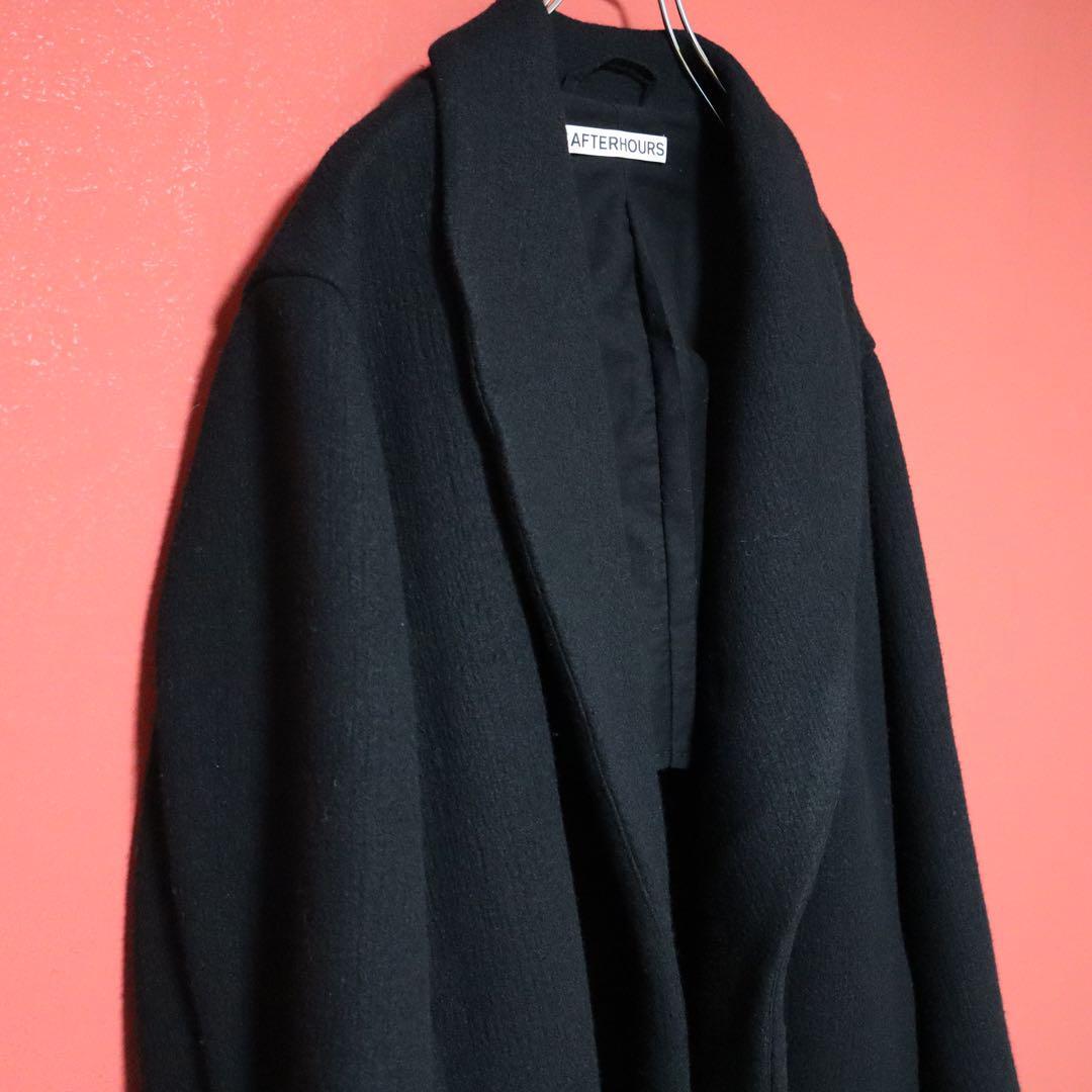 Vintage AFTERHOURS Premium Wool Shawl Collar Gown Size F