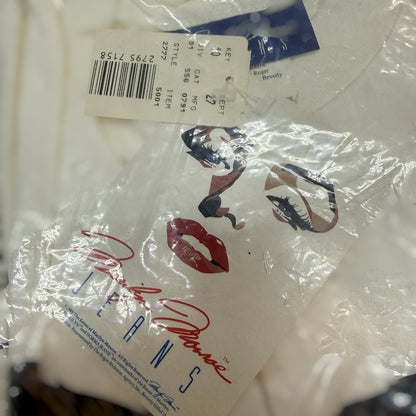 MARILYN MONROE 90s Abstract Face Deadstock T-Shirt Size XL