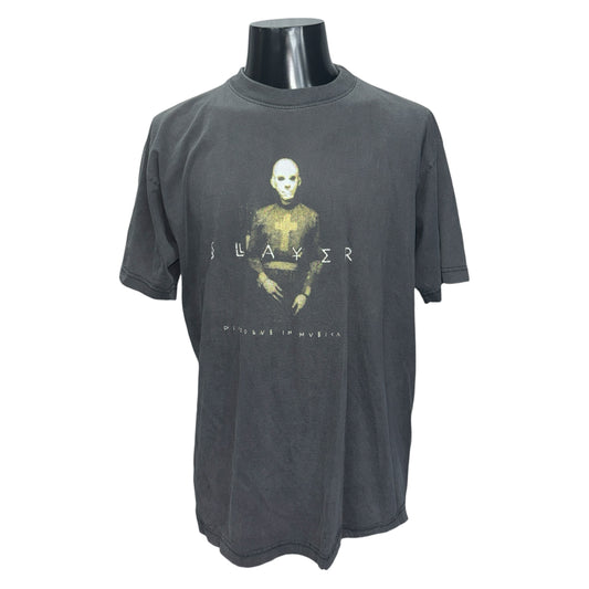 SLAYER 90s Vintage Diabolus in Musica Album Tee Size L