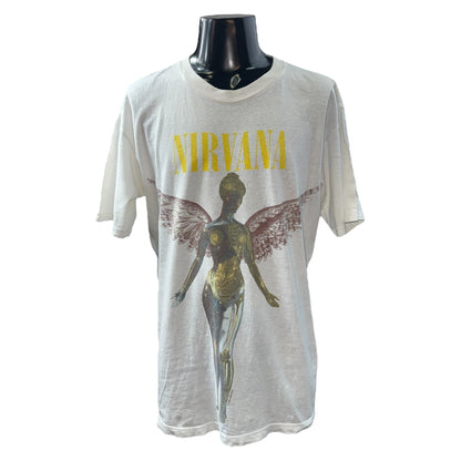 Nirvana In Utero 90's Vintage T-Shirt Size XL