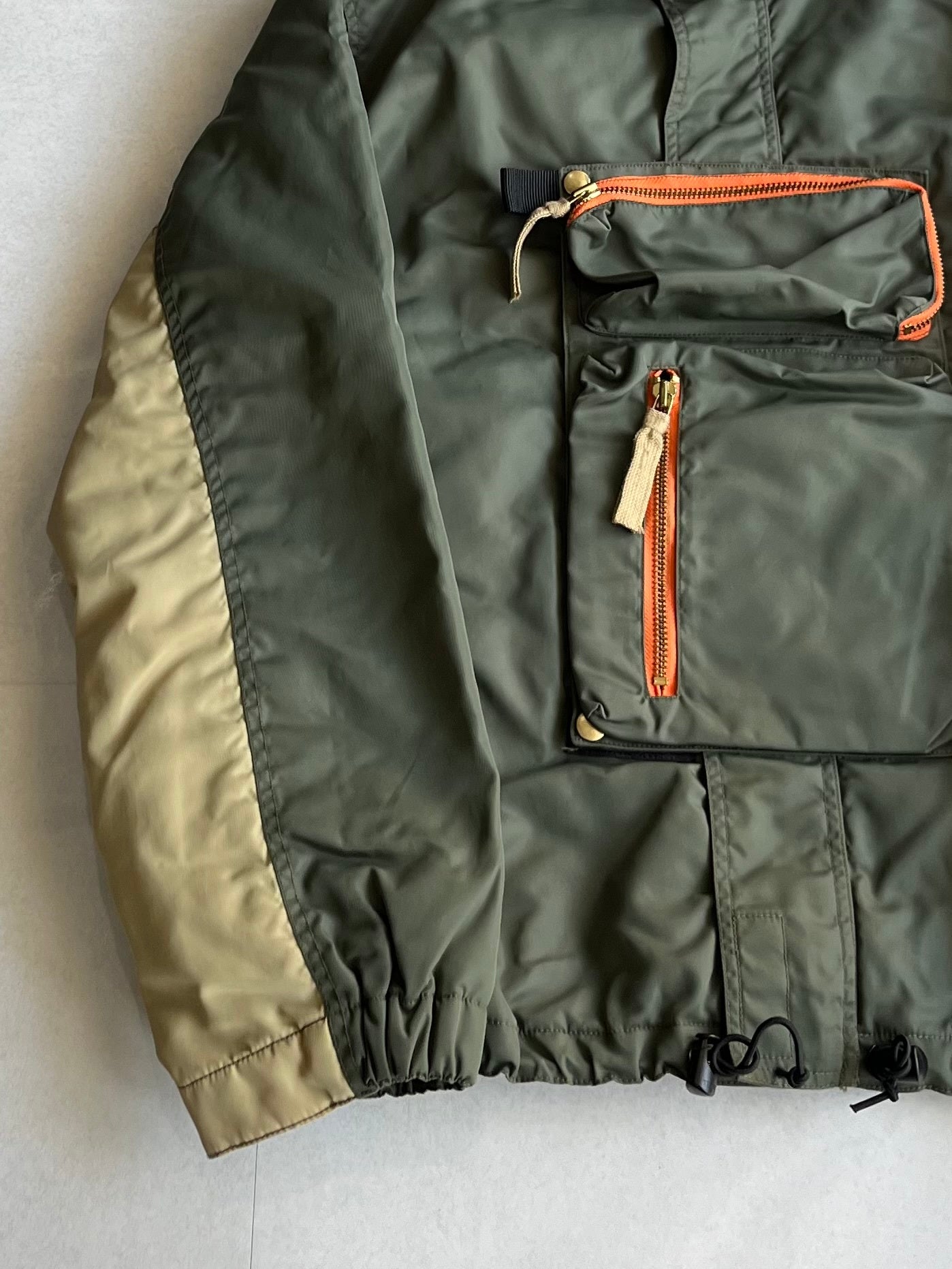Vintage Green Tech Nylon Jacket Size XL