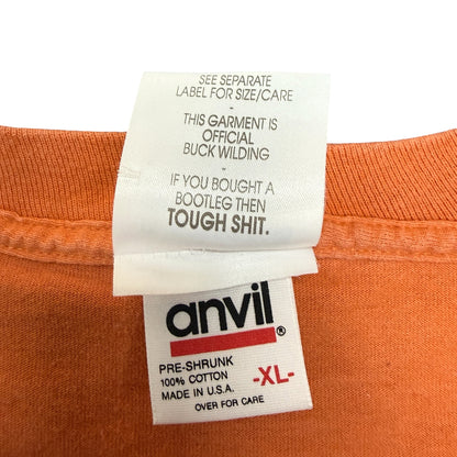 NERVOUS RECORDS 90s For DJ's Only T-Shirt Orange Size XL