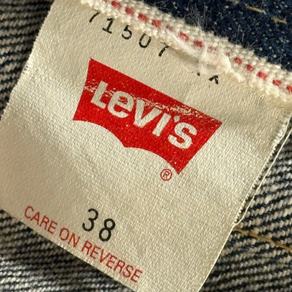 Levi's 90s 71507XX 2nd Type Denim Jacket Indigo Size 38