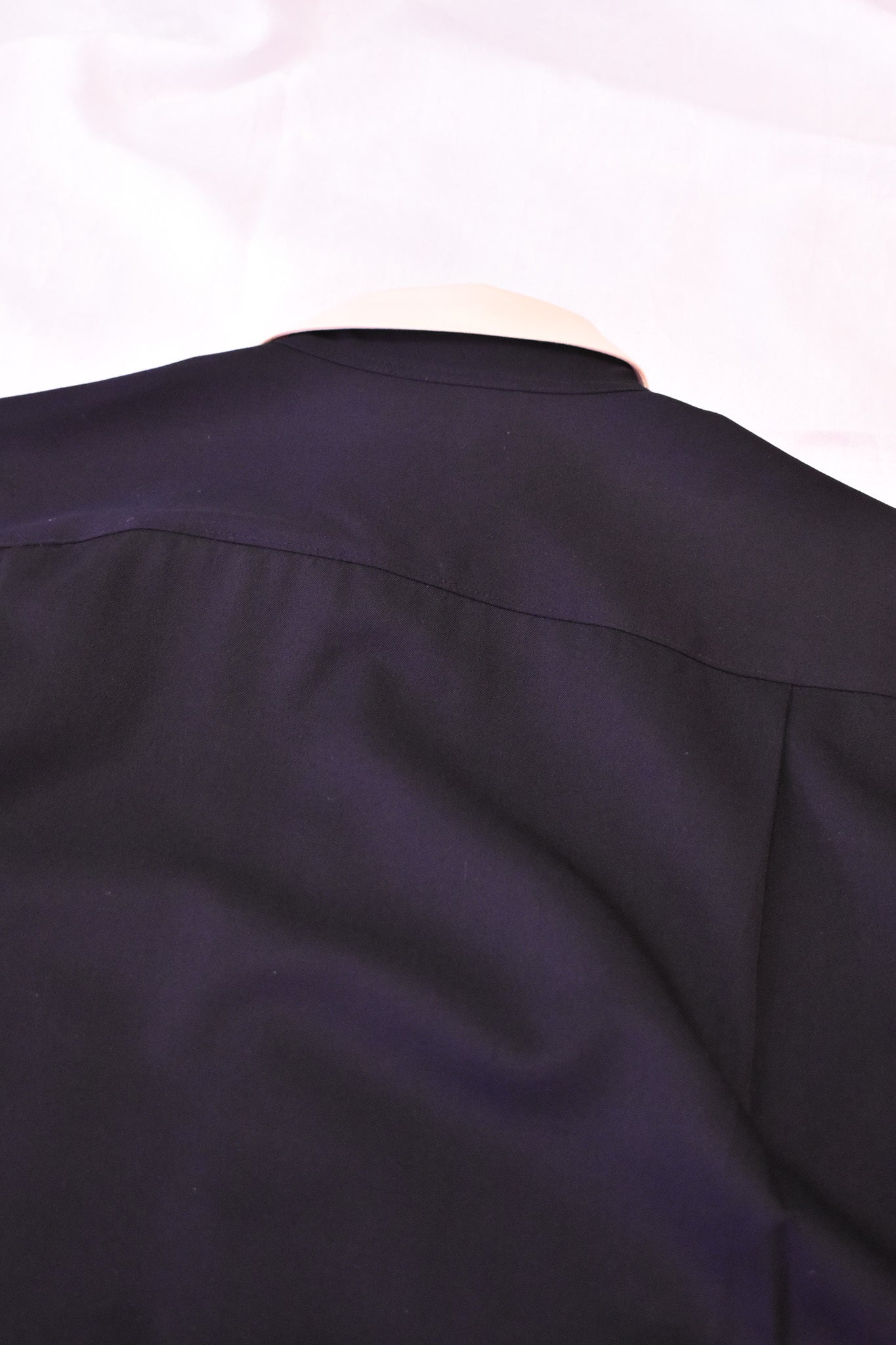 Yohji Yamamoto 90s Y's Wool Gabardine Shirt Black Size XL