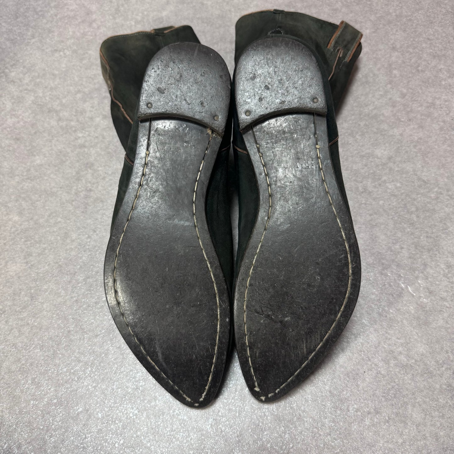 Maison MIHARA YASUHIRO Black Sneakers Size 25cm