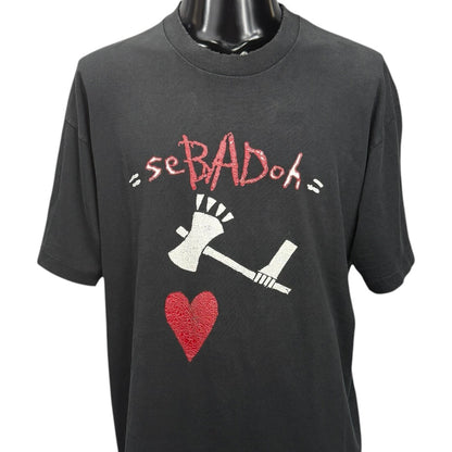 SEBADOH 90s Vintage Lo-Fi Band Graphic T-Shirt Size L