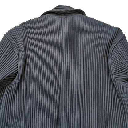 HOMME PLISSE ISSEY MIYAKE Pleated Tailored Jacket Size 2