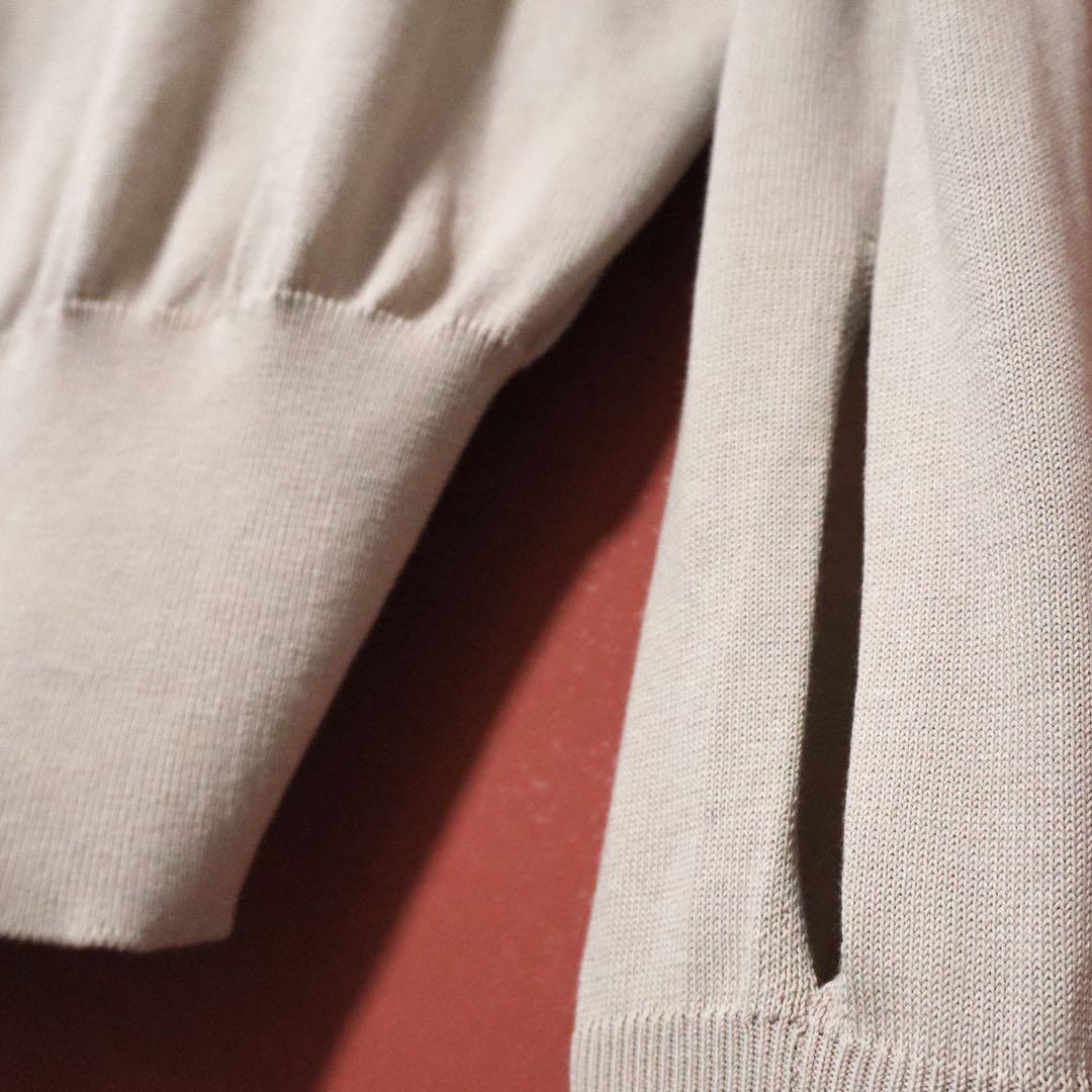 Maison Margiela Pink Rib & Hole Design Cardigan Size S