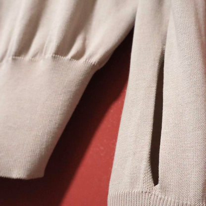 Maison Margiela Pink Rib & Hole Design Cardigan Size S