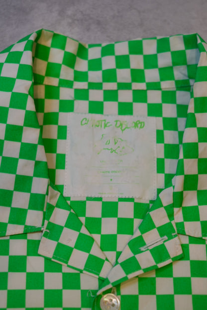 Undercover 01SS Checkered Cotton T-Shirt Size M
