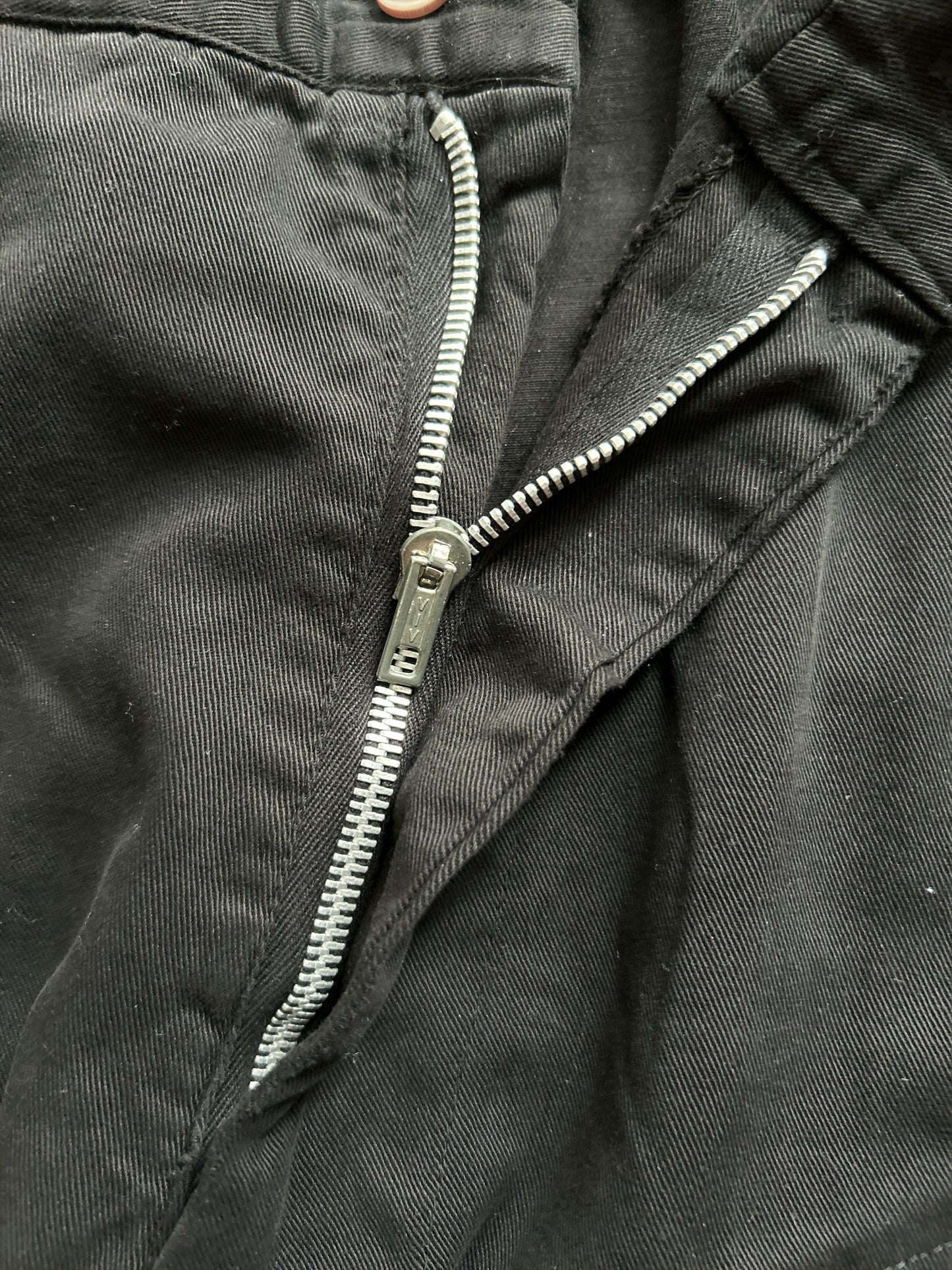 unknown 60's work pants black after dye Size 36