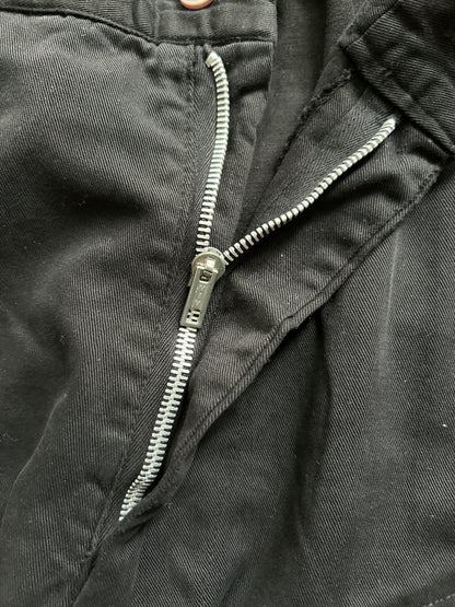 unknown 60's work pants black after dye Size 36