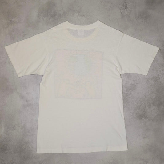 Keith Haring 80s-90s Single Stitch White Cotton Size M